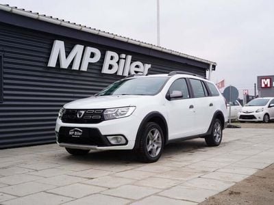 Hvid Brugt 2019 Dacia Logan Sedan | 79.900 kr.