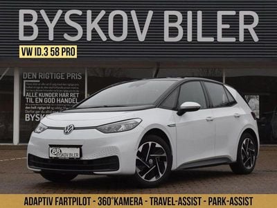 Brugt VW ID.3 Pro 106 kW (145 HK) 2022 Hvidmetal Hatchback