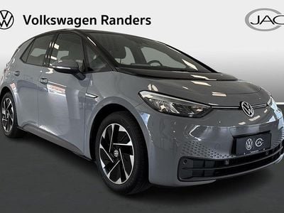 Grå Brugt 2021 VW ID.3 Pro Performance Hatchback | 159.900 kr. (God pris)