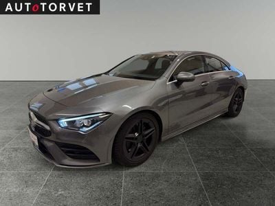 Champagnemetal Brugt 2020 Mercedes CLA200 AMG line Coupe | 299.700 kr. (Lidt for dyr)