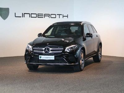 Sortmetal Brugt 2019 Mercedes GLC250 AMG line SUV | 400.000 kr.