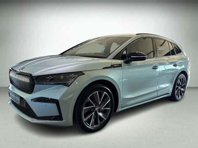 Sølvmetal Brugt 2024 Skoda Enyaq iV SportLine SUV | 399.900 kr. (Fair pris)