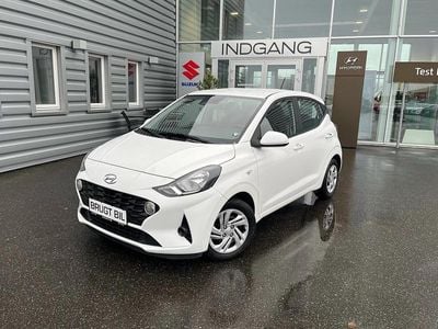 Atlas white Brugt 2022 Hyundai i10 Advanced Hatchback | 134.900 kr. (Lidt for dyr)