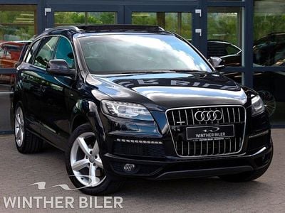 Sort Brugt 2013 Audi Q7 S-Line SUV | 289.900 kr.