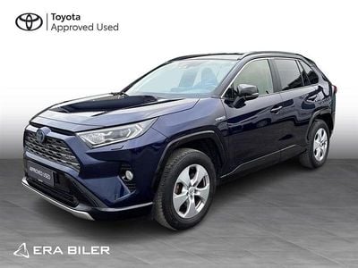 Brugt Toyota RAV4 Hybrid H3 Style 218 HK (160 kW) 2020 Dark blue/attitude black SUV