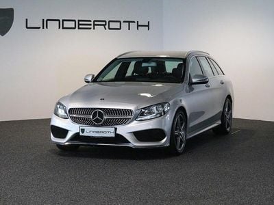 Sølvmetal Brugt 2016 Mercedes C200 AMG line Stationcar | 190.000 kr. (Fair pris)