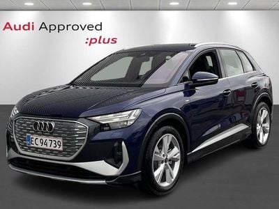 Gråmetal Brugt 2024 Audi Q4 e-tron Advanced SUV | 439.900 kr. (Lidt for dyr)