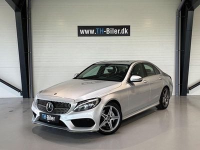 Brugt 2017 Mercedes C220 AMG line Sedan | 209.800 kr. (Fair pris)