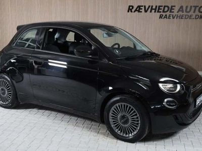 Sort Brugt 2022 Fiat 500e Icon | 118.900 kr. (Fair pris)