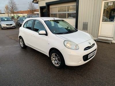 Hvid Brugt 2013 Nissan Micra Visia Hatchback | 56.900 kr. (Fair pris)