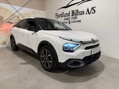 Hvid Brugt 2021 Citroën e-C4 Shine | 134.900 kr. (Lidt for dyr)