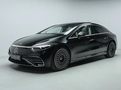 Sort Ny 2024 Mercedes EQS450+ AMG line | 989.900 kr. (Dyr)