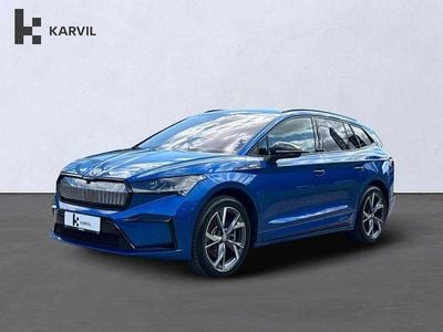 Blå Brugt 2024 Skoda Enyaq iV SportLine SUV | 374.900 kr.