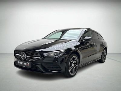 Beige Brugt 2022 Mercedes CLA250e Shooting Brake AMG line Stationcar | 314.980 kr.