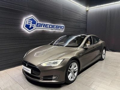 Brugt Tesla Model S 244 kW (333 HK) 2015 Champagnemetal Hatchback