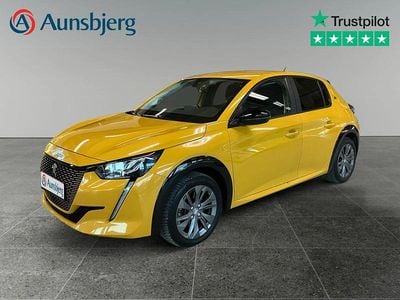 Gul Brugt 2022 Peugeot e-208 Active Hatchback | 121.500 kr. (Fair pris)