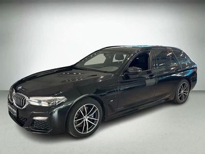 Sort Brugt 2021 BMW 530e M Sport Stationcar | 359.900 kr.