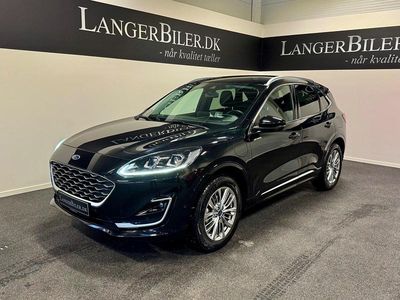Brugt Ford Kuga Vignale 225 HK (165 kW) 2022 Sortmetal SUV