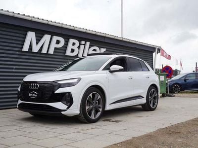 Hvid Brugt 2021 Audi Q4 e-tron S-Line SUV | 329.800 kr. (Fair pris)