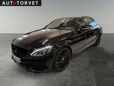 Sort Brugt 2014 Mercedes C220 AMG line Sedan | 159.700 kr. (Fair pris)