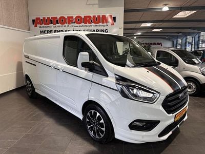 Hvid Brugt 2021 Ford Transit Custom Sport Van | 184.900 kr.