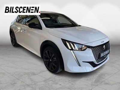 Hvid Brugt 2023 Peugeot e-208 GT Hatchback | 169.800 kr. (Fair pris)