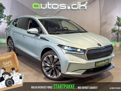 Lysgrønmetal Brugt 2021 Skoda Enyaq iV Loft SUV | 249.000 kr. (Fair pris)