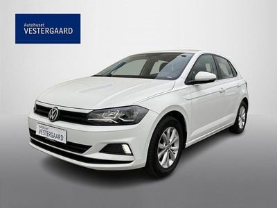 Hvid Brugt 2018 VW Polo Comfortline Hatchback | 129.795 kr. (God pris)