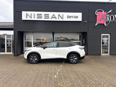 Pearl white/pearl black Brugt 2024 Nissan Ariya Evolve SUV | 365.100 kr. (Dyr)