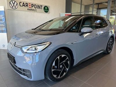 Grå Brugt 2021 VW ID.3 Pro Performance Hatchback | 179.800 kr. (God pris)