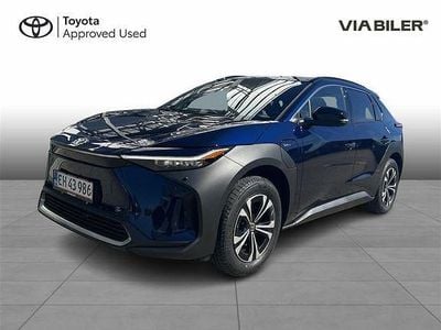 Pacific blue Brugt 2023 Toyota bZ4X Executive SUV | 324.800 kr. (Lidt for dyr)