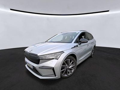 Sølvmetal Brugt 2022 Skoda Enyaq iV SportLine SUV | 224.900 kr.