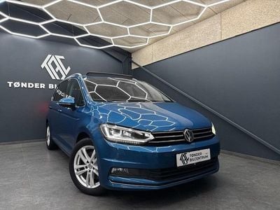 Brugt VW Touran Highline 190 HK (139 kW) 2019 Blå MPV