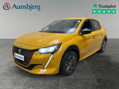 Gul Brugt 2022 Peugeot e-208 Active Hatchback | 139.500 kr. (Fair pris)
