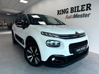 Hvid Brugt 2020 Citroën C3 PureTech Hatchback | 104.800 kr. (Fair pris)