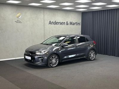 Grå Brugt 2019 Kia Rio Hatchback | 148.800 kr. (Dyr)