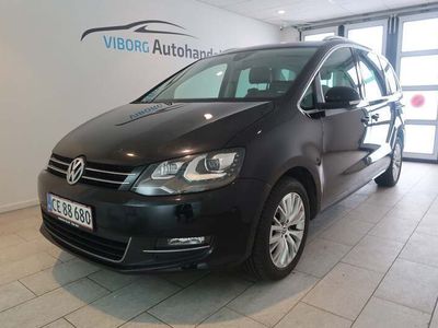 brugt VW Sharan 2,0 TDi 177 Highline DSG BMT 7prs