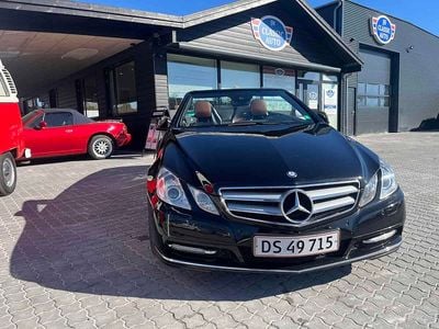 Sort Brugt 2011 Mercedes E500 Cabriolet | 450.000 kr.