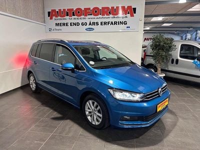 Blåmetal Brugt 2019 VW Touran Highline MPV | 189.900 kr.