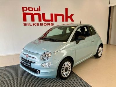 Lysblåmetal Brugt 2023 Fiat 500 Comfort | 152.990 kr. (Lidt for dyr)