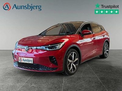 Brugt VW ID.4 GTX 219 kW (299 HK) 2022 Rød metal SUV