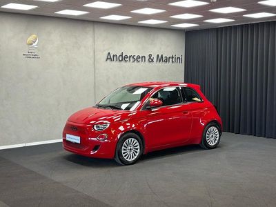 Rød Brugt 2023 Fiat 500e Red Hatchback | 128.800 kr. (Fair pris)
