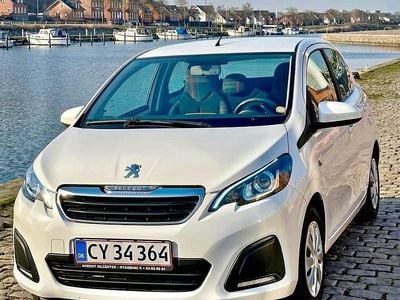 Brugt Peugeot 108 69 HK (50 kW) 2014 Hvid Hatchback