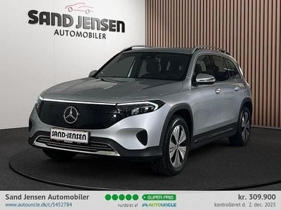 Sølvmetal Brugt 2024 Mercedes EQB250+ Progressive SUV | 309.900 kr. (Super pris)
