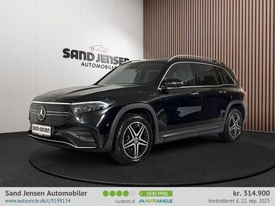 Sortmetal Brugt 2023 Mercedes EQB350 AMG line SUV | 314.900 kr. (God pris)