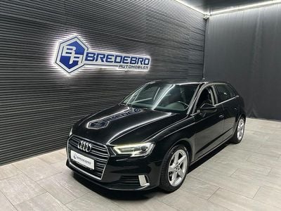 Sort Brugt 2018 Audi A3 Sportback Sport Hatchback | 144.500 kr. (Fair pris)