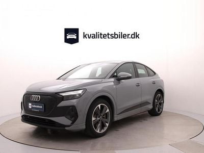 Grå Brugt 2023 Audi Q4 Sportback e-tron S-Line SUV | 309.900 kr. (Super pris)