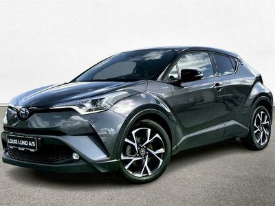 brugt Toyota C-HR 1,8 Hybrid C-LUB Premium Selected Bi-tone Multidrive S 122HK 5d Aut. A+++