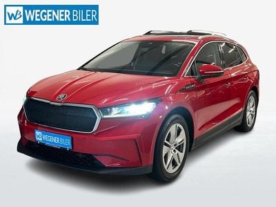 Rødmetal Brugt 2021 Skoda Enyaq iV Loft SUV | 213.900 kr. (God pris)