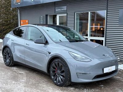 Hvidmetal Brugt 2022 Tesla Model Y Performance SUV | 264.900 kr. (God pris)
